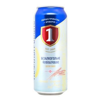 Пиво ППБ Нефильитрованное безалкогльное 0,5л 