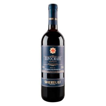 Вино Shereuli Пиросмани красное полусладкое 9-13% 0,75л 