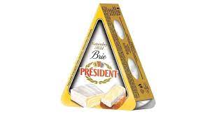 Сыр Президент Бри мягкий с оливками 60% 125г Польша 