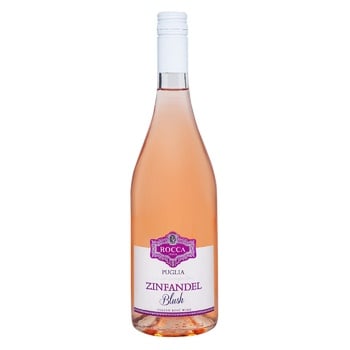 Вино Rocca Zinfandel Blush Salento IGT розовое полусухое 12,5% 0,75л 