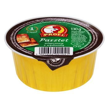 Паштет Profi со свининой и копченым беконом 130г 