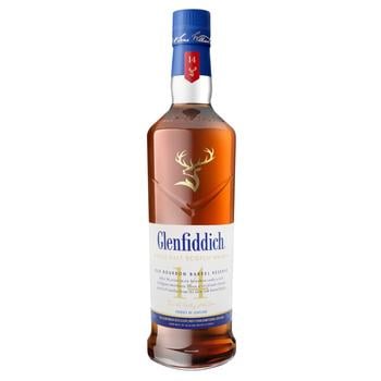 Виски Glenfiddich Bourbon Barrel Reserve 14 лет 43% 0,7л 