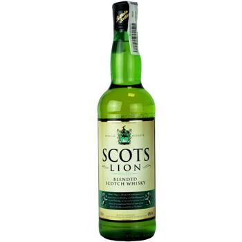 Виски Scots Lion 40% 0,7л 