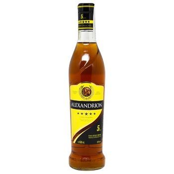 Напиток алкогольный Alexandrion 5 лет 37,5% 0,5л 