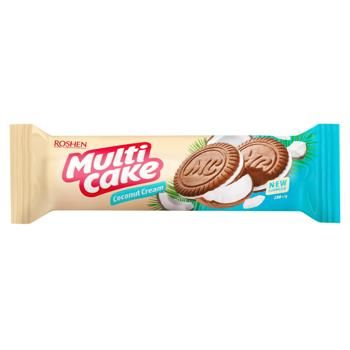 Печенье Roshen Multicake Кокос-крем 180г 