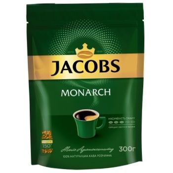 Кофе растворимый Jacobs Monarch 300г 