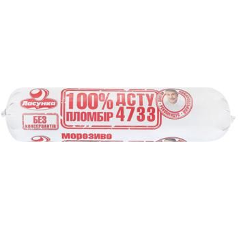Мороженое Ласунка 100% пломбир 500г ДСТУ 