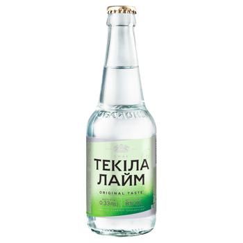 Напиток слабоалкогольный Оболонь Текила Лайм 8% 0,33л 