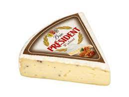 Сыр Президент Бри мягкий с орехами 60% 125г 