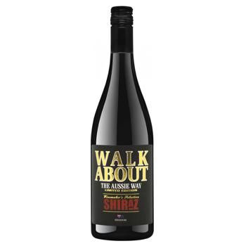 Вино Walk About Shiraz красное полусухое 13,5% 0,75л 