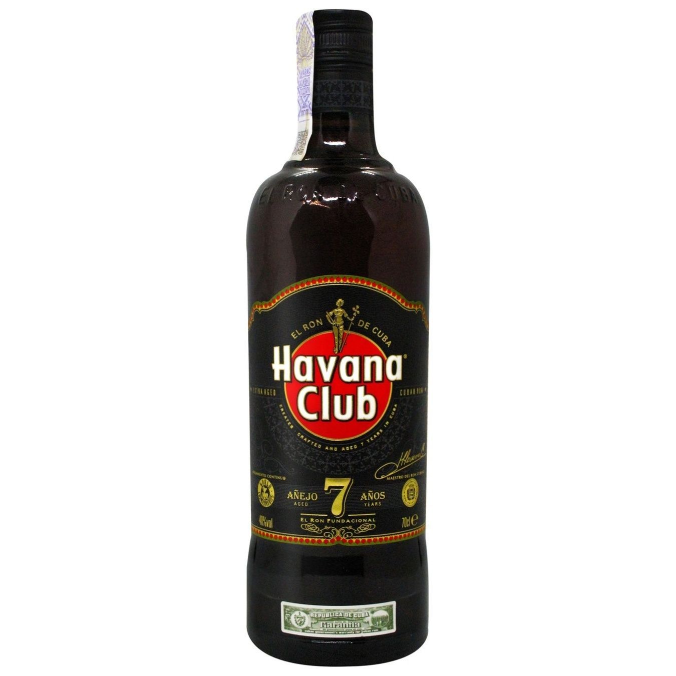 Ром Havana Club Anejo 7 лет 40% 0,7л 
