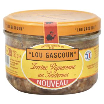 Террин Lou Gascoun свининой с вином 180г 