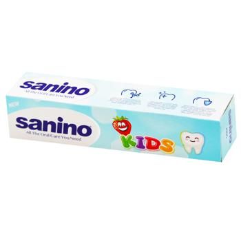 Зубная паста Sanino Бережная забота детская 75мл 
