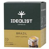 Кофе Idealist Coffee Brazil молотый в дрип-пакете 7*12г