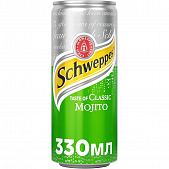 Напиток газированный Schweppes Классический Мохито 0,33л