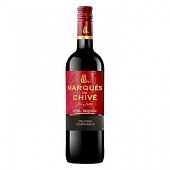 Вино Marques de Chive Tempranillo Crianza красное сухое 12,5% 0,75л