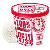 Мороженое Ласунка пломбир 100% 250г