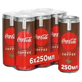 Напиток газированный CocaCola Plus Coffee 250мл