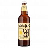 Пиво Уманьпиво Waissburg Blanche светлое нефильтрованное 4,7% 0,5л