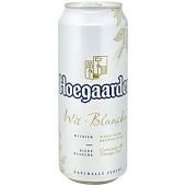 Пиво Hoegaarden Wit Blanche светлое нефильтрованное 4,9% 0,5л