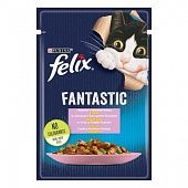 Корм Felix Fantastic влажный для кошек с форелью 85г
