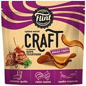 Гренки Flint Grenki ржано-пшеничные волнистые со вкусом каре телятины 90г