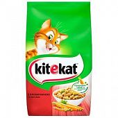 Корм Kitekat для кошек с говядиной и овощами 1,8кг