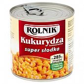 Кукуруза Rolnik супер сладкая консервированная 425мл