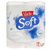 Бумажное полотенце Varto Soft трехслойное 2шт