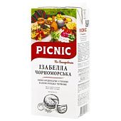 Вино Picnic Изабелла красное полусладкое десертное 9-12% 1л