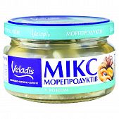 Микс морепродуктов Veladis в рассоле 200г