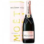 Шампанское Moet&Chandon Rose Imperial розовое сухое 12% 0,75л