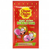 Жевательная резинка Chupa Chups Bubbly со вкусом клубники 11г