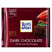 Шоколад черный Ritter Sport 50% 100г