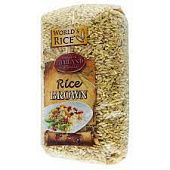 Рис World's Rice Brown + Red + Black нешлифованный 500г