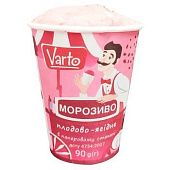Мороженое Varto Плодово-ягодное в бумажном стакане 90г