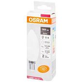 Лампа светодиодная Osram LED B60 6.5W/840 CL E14