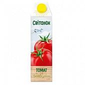 Сок Свитанок томатный с мякотью 0,95л
