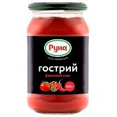 Соус томатный Руна Острый Фирменный 485г