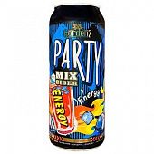 Сидр GardenZ Party Mix Energy 5,4% 0,5л