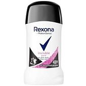 Антиперспирант твердый Rexona Invisible Pure 40мл