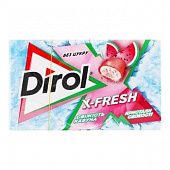 Резинка жевательная Dirol X-Fresh свежесть арбуза 18г