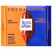 Шоколад черный Ritter Sport 74% 100г