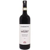 Вино Marrone Barolo DOCG красное сухое 14,5% 0,75л