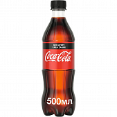Напиток газированный Coca-Cola Zero 0,5л