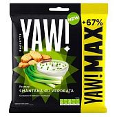 Сухарики YAW! со вкусом сметаны с зеленью 100г