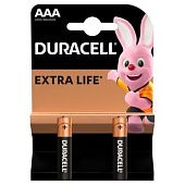 Батарейки Duracell AAA щелочные 2шт