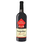 Вино Fratelli Fragolino красное полусладкое 9-13% 0,75л