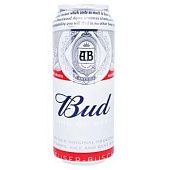 Пиво Bud светлое 5% 0,5л