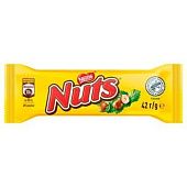 Батончик NUTS® шоколадный с целыми орехами 42г